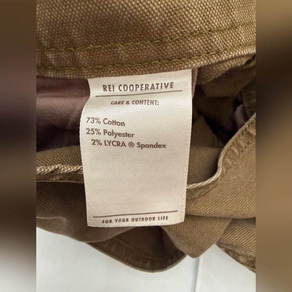 REI Co-op Trailsmith Olive Green Overalls - Women's Size 0 - Picture 8 of 12